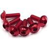 A ABSOPRO M6 x 20mm Moto Targhe Carenatura Bulloni Viti (6 Set)