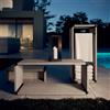 Novellini - Tavolino Outdoor Rettangolare, varie finiture
