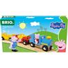 BRIO - Treno Peppa Pig - Ferrovia Giocattolo per Bambini Popolare Serie Peppa Pig - dai 3 Anni - 36127