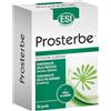 ESI - Prosterbe, Integratore Alimentare a Base di Serenoa Repens, Cranberry ed Epilobio, Favorisce il Benessere della Prostata e la Funzionalità delle Vie Urinarie, Senza Glutine, 30 Perle
