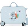 Disney Joumma Stitch From Hawaii Valigia per Bambini Blu 50x38x20 cm Rigido 2.05 kgs Chiusura a Combinazione Laterale ABS 2.05 kgs 34L Bagaglio a Mano