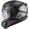 Kappa Casco Moto Modulare P/J Kappa KV50F GALAXY Nero Titanio Opac