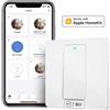 Meross Interruttore a parete Wi-Fi Smart - 220V / 2 WAY - Apple HomeKit