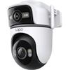 TPLink-TAPO Tapo TC47 Telecamera di sicurezza Smart 2K outdoor P&T doppia ottica