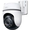 TPLink-TAPO Tapo Telecamera Wi-Fi/Ethernet 2K, Starlight Color Night Vision TC42