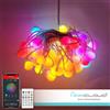 Homcloud Catena 66 Sfere luminose Smart RGB-IC Wi-Fi + Bluetooth 10M IP65