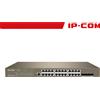 IP-COM Switch Giga PoE cloud manaL3-28 port(24GE PoE+4port 10G SFP+)P | G5328XP-24-410W