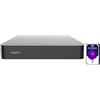 Uniarch NVR Uniarch 16 Canali 8 Megapixel, senza PoE,1 HardDisk 1TB