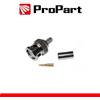 ProPart-El 100pz x BNC a crimpare per cavo RG6