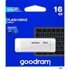 GoodRAM Pendrive 16GB UME2 white USB 2.0 - retail blister - UME2-0160W0R11