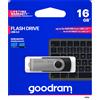 GoodRAM Pendrive 16GB UTS3 BLACK USB 3.0 - retail blister - UTS3-0160K0R11