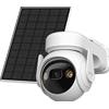 Imou Telecamera Cell PT LITE Kit PTZ Wi-Fi 2K 3MP 2.8mm IR Batteria + Solar