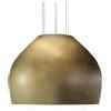 Falmec sophie circle.tech cappa isola 54 cm ottone