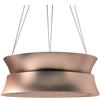 Falmec dama circle.tech cappa isola 60 cm rame