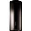 Falmec polar black design cappa isola 35 cm acciaio nero