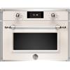 Bertazzoni f457hermwtax forno microonde combinato incasso 60 cm avorio / inox