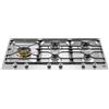 Bertazzoni pm365s0x piano cottura segmentato gas 90 cm acciaio inox