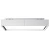 Falmec Vega cappa soffitto 115 cm vetro bianco