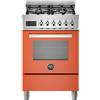 Bertazzoni Pro64l1eart cucina da appoggio 60 cm arancione