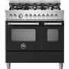 Bertazzoni Mas96l2enet cucina da appoggio 90 cm nero