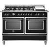 Bertazzoni her126g2enet cucina da appoggio 120 cm nero