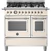 Bertazzoni her96l2eavt cucina da appoggio 90 cm avorio
