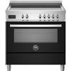 Bertazzoni pro95i1enet cucina induzione da appoggio 90 cm nero