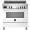 Bertazzoni pro95i1ebit cucina induzione da appoggio 90 cm bianco