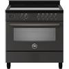 Bertazzoni pro95i1ecat cucina induzione da appoggio 90 cm carbonio