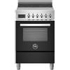 Bertazzoni pro64i1enet cucina induzione da appoggio 60 cm nero