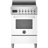 Bertazzoni pro64i1ebit cucina induzione da appoggio 60 cm bianco