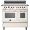 Bertazzoni her95i2eavt cucina da appoggio induzione 90 cm avorio