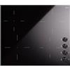 Ilve hvi364/bk Professional Plus piano cottura induzione 60 cm vetroceramica nero