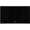 Neff t59ts5rn0 piano cottura a induzione 90 cm vetroceramica nero