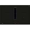 Neff v58fhq4l0 N70 piano induzione con cappa integrata 80 cm nero