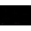 Neff t58phw1c0 N70 piano cottura induzione 80 cm nero filo top