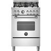 Bertazzoni mas64l1ext cucina gas da appoggio 60 cm inox