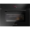 Ilve 645gtz41 forno da incasso h 45 cm vetro nero