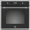 Bertazzoni fher6117ctnx3 forno vapore pirolitico da incasso 60 cm nero