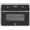 Bertazzoni fher4077mtnx3 forno microonde combinato h 45 cm nero