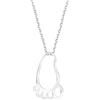 SOFIA MILANI - Collana da Donna in Argento 925 - Ciondolo a Piede - N0427