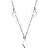 Sofia Milani - Collana da Donna in Argento 925 - Ciondolo a Quadrati - N0493