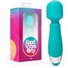 Good Vibes Only Wand Massagiatore AIDA - Wireless - Impermeabile - Allevia lo stress - Ricaricabile - 10 modelli di vibrazione - Per il massaggio collo-spalla-testa-piede