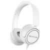 IMYB V1 - Cuffie pieghevoli per bambini, con cavo, stereo, anti-groviglio, per scuola, ragazzi, ragazze, bambini, adolescenti, iPad, tablet, Kindle, telefoni, viaggi, aereo, colore: bianco