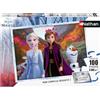 Nathan - Puzzle per bambini - 100 pezzi - Un mondo magico - Disney Frozen 2 - Ragazza o bambino a partire da 6 anni - Puzzle di alta qualità - Cartone spesso e resistente - Principesse - 86768