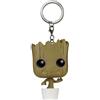 Funko Pocket Pop! Keychain: Baby Groot - Guardians of The Galaxy - Guardiani della Galassia - Mini Figura in Vinile da Collezione novità Portachiavi - Riempitivi per Calze - Idea Regalo - Minifigure