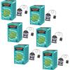 LONDON F&H COMPANY London Fruit® | Infuso Menta e Liquirizia Senza Caffeina | Tisana Digestiva Menta Rinfrescante - 6 x 20 Bustine (180 Gr)