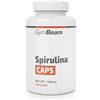 GymBeam Spirulina CAPS - Integratore Vegano con Spirulina Capsule, 2.100 mg per Dose, Supporto Energia e Vitalità, Senza Glutine, Lattosio o OGM, Ideale per Stile di Vita Sano, 120 cps