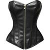 Bslingerie Bustino da donna in vetro, Nero , 6XL
