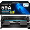 KUPYLM 59A CF259A Toner Con Chip Compatibile per HP LaserJet Pro MFP M428fdw, M428dw, M404dn, M428, M428fdn, M428m (Nero, 1-Pack)